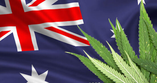 Australien cannabis flag