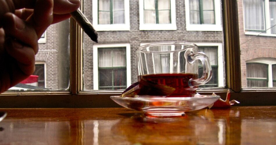 Amsterdam coffeeshop