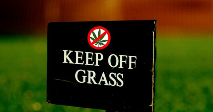 Keep off grass