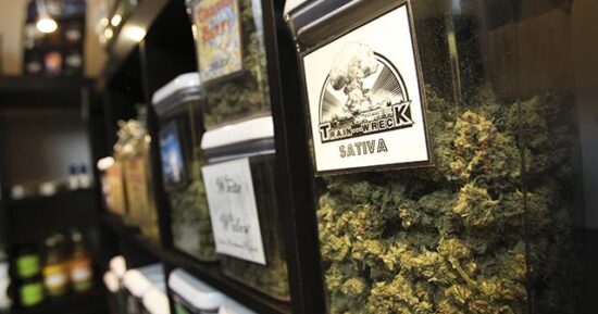 Marijuana i glasbox