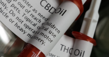 CBD och THC-olja
