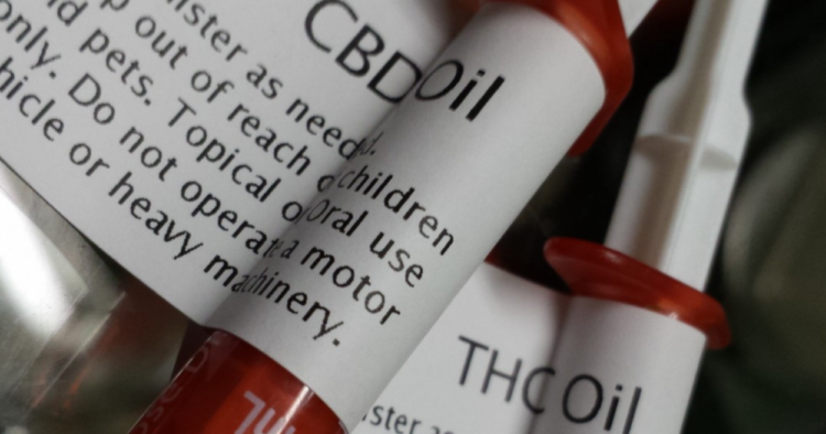 CBD och THC-olja