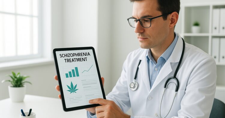Forskare analyserar CBD och schizofreni i en klinisk miljö