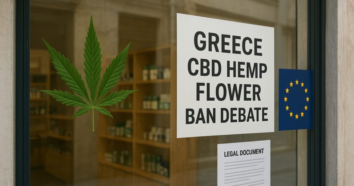 Grekisk debatt om CBD-hampa och EU-rätt