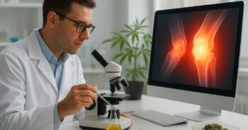 Forskare undersöker CBG och ledinflammation i laboratorium