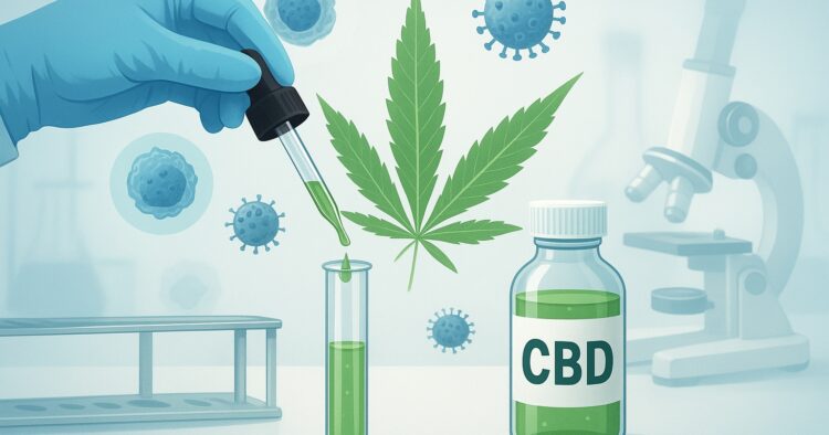 CBD-studie i labb visar lovande effekt mot HIV