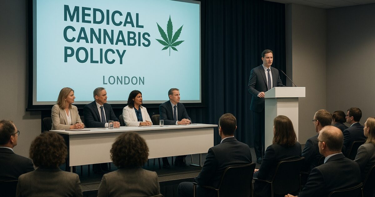 Konferens om medicinsk cannabis i London med forskare och beslutsfattare