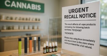 Colorado återkallar THC-vapes med förbjudna smakämnen