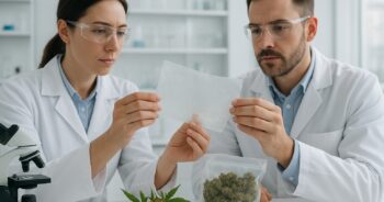 Forskare utvecklar hampa-baserad plast i laboratorium.