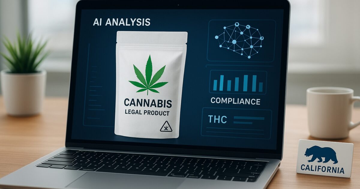 AI granskar cannabisförpackning i Kalifornien