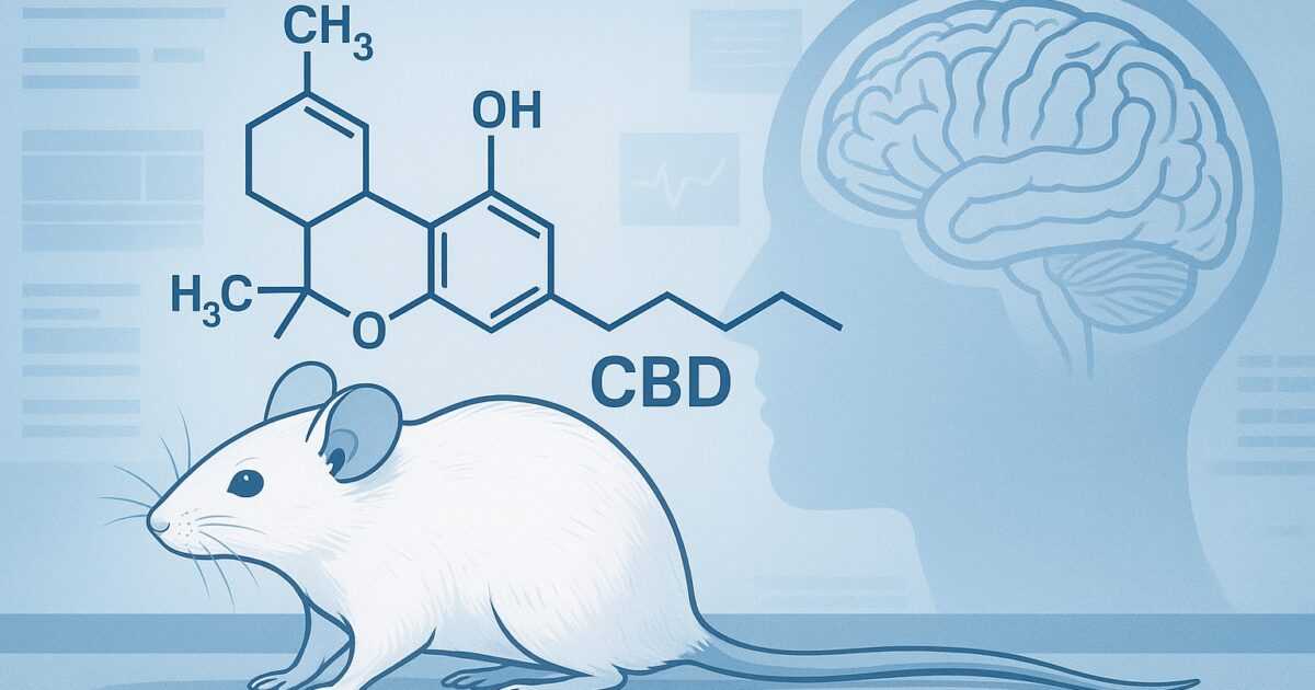 CBD-studie i musmodell med fokus på psykos och hjärnforskning