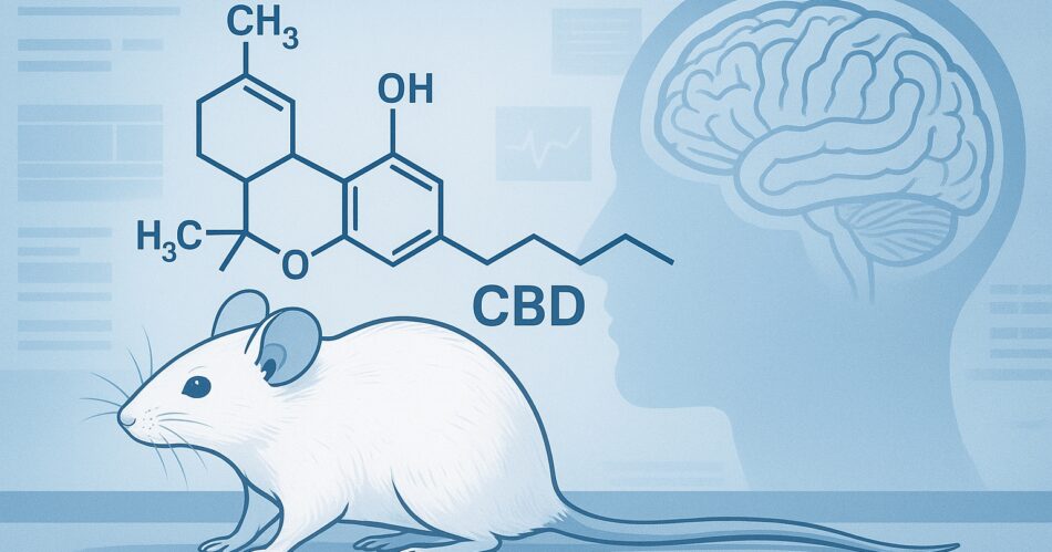 CBD-studie i musmodell med fokus på psykos och hjärnforskning