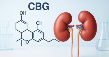 Illustration av CBG och njurar i en medicinsk forskningsmiljö