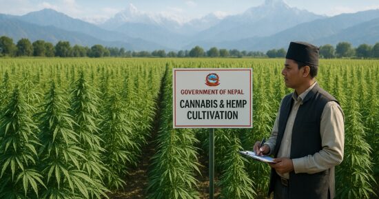 Reglerad cannabiskultivering i Gandaki-provinsen, Nepal