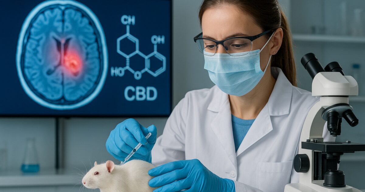 Forskere studerer CBD og temozolomid i en dyremodel for depression i hjernekræft