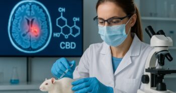 Forskere studerer CBD og temozolomid i en dyremodel for depression i hjernekræft