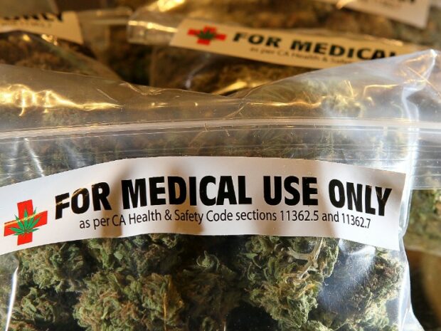 Medicinsk marijuana påse