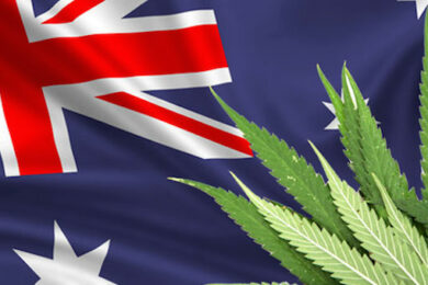 Australien cannabis flag