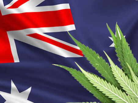 Australien cannabis flag